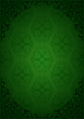 Yeşil kitap kapağı