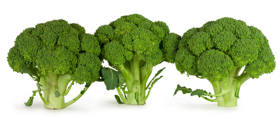 Three broccoli