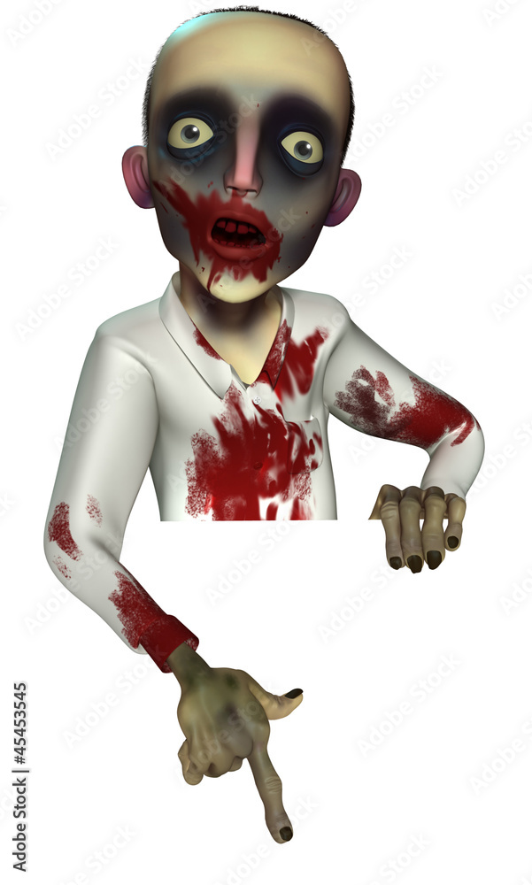 Canvas Prints halloween zombie