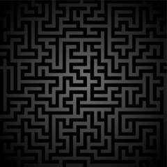 Vector background with maze. Seamless pattern.