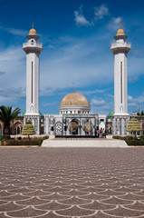 Fototapeta na wymiar Mausoleum in Monastir. Tunisia