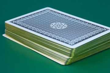 Stack of playing cards