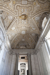 Techo de la Basílica de San Pedro del Vaticano
