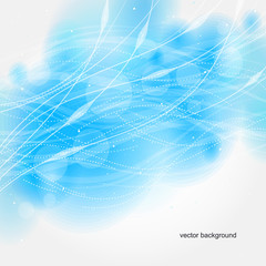 Abstract blue background