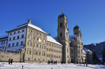 Fototapeta premium Benedictine Abbey of Einsiedeln, Switzerland