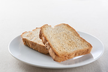 Plate of toast