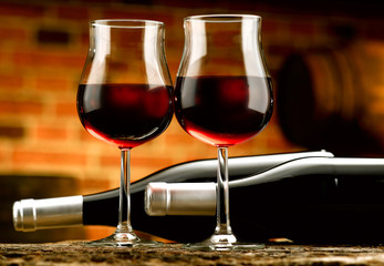 bicchieri di vino