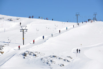  Pizol, famous Swiss skiing resort