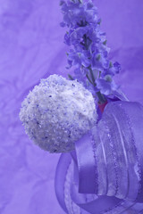 lila cakepop