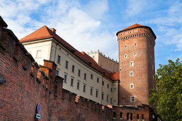 Wawel castle, Krakow, Poland.