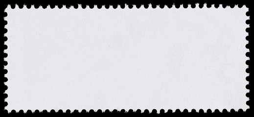 Blank Postage Stamp