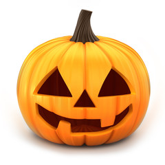 3d render of Jack 0 Lantern