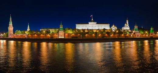 Panorama of Kremlin in Moscow