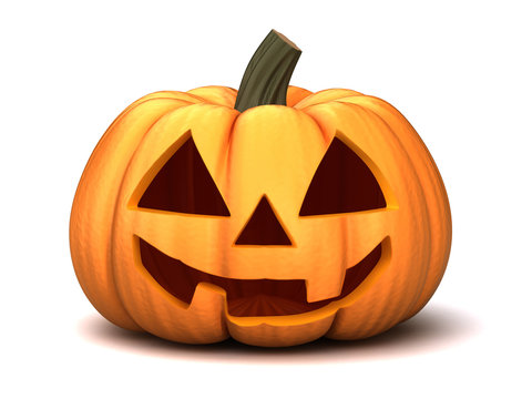 3d render of a pumpkin
