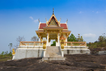 Wat on a mountain at Dansai, Loei, Thailand