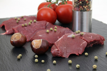 rohes Känguru-Steak 