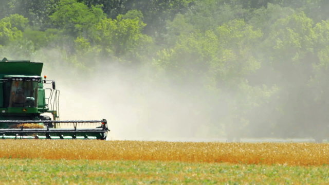 agriculture and harvester