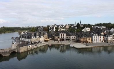 Fototapeta na wymiar Port St Goustan do Auray, Morbihan, Bretania