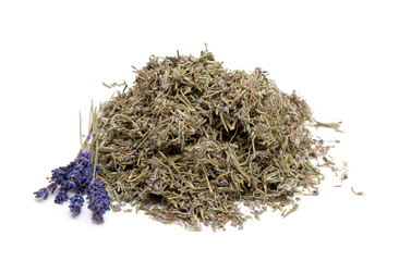 dried lavender leafs