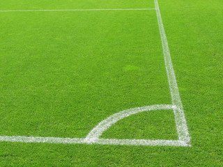 Fototapeta premium Soccer field
