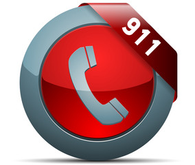 Emergency 911 call button