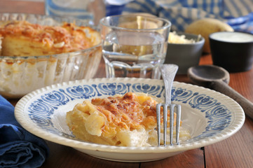 Assiette de gratin dauphinois