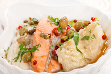 roasted fish