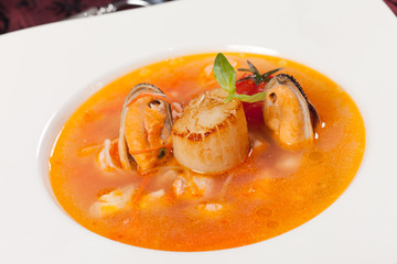 Seafood soup