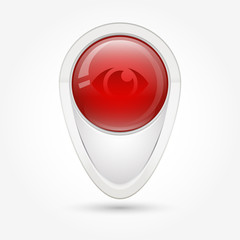 Puntatore 3D_rosso occhio