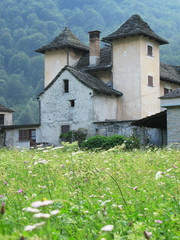 Old Trattoria in Verzasca valley, Southern Switzerland