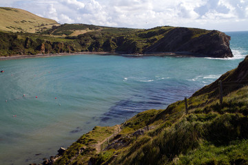 Fototapeta premium Entrance to Lulworth Cove Dorset