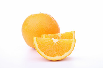 isolated orange
