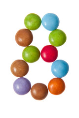 Schokolinsen ABC - 8