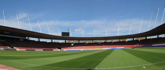 Foto op Plexiglas Voetbal Voetbal stadion