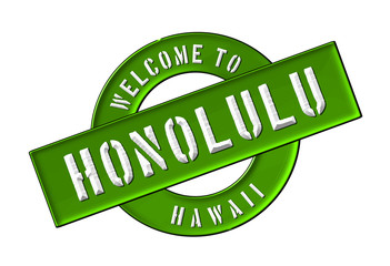 WELCOME TO HONOLULU