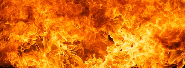 Fotobehang bles vuur vlam textuur achtergrond © flukesamed