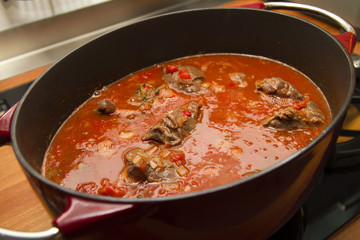 Geschmorte Kalbsbacken