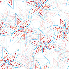 Seamless flower background