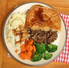 Steak Pie Meal