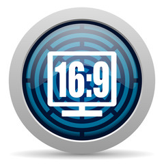 16 9 display icon
