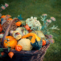 Herbstdekoration Arrangement 4