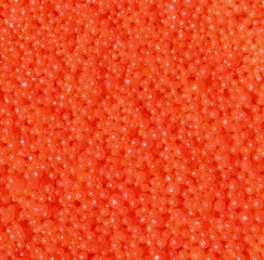 Red caviar texture