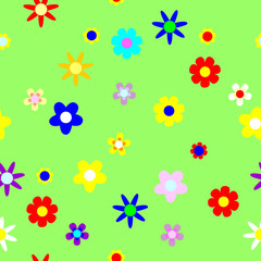 Seamless. floral background