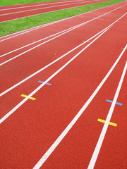 Fototapeta premium Running track