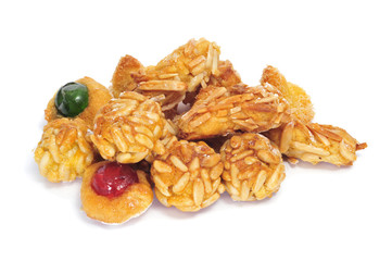 panellets, typical pastry of Catalonia, Spain