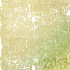 Old paper of 2013 year background and pattern