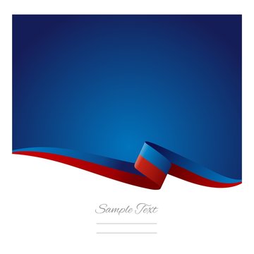 Abstract color background Liechtenstein flag vector