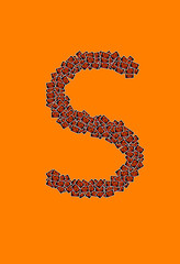 Happy Halloween Alphabet Letter S
