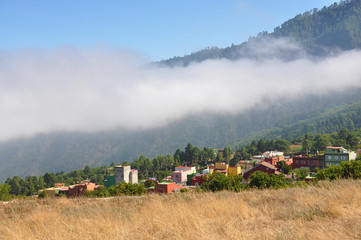 Mountain village. Tenerife island, Canaries