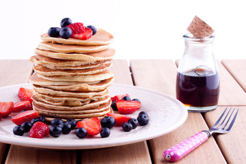 stack of pancakes 